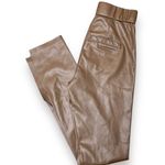 BLANK NYC | Brown Vegan Leather Leggings w/ Slit in Love Much NWT Revolve Photo 4