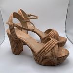 Schutz NWB  Latifah Platform Women's size 10 platform Color:Natural 1730 Photo 7