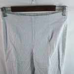 White Stag WS M Beachcombers Pull On Striped Baby Blue Capri Pants Photo 5