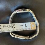 Bulova Women’s stainless steel watch silver & black with diamonds Photo 0