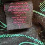 Torrid Women’s Tie Neck Button Front Princess Sleeve Peacock Sheer Blouse Size 3 Photo 7