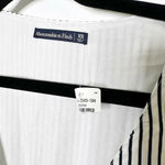 Abercrombie & Fitch  Size XS Kimono‎ Sleeve Tie Front Striped Romper Photo 3