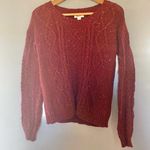 Arizona Jeans Arizona Jean Company Red Knit Sweater Size Small Photo 0