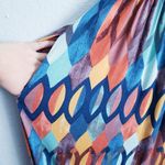 Anthropologie  Maeve Noetzie Bohemian Geometric Maxi Dress Photo 7