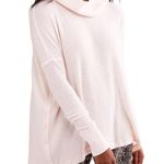 Free People  Oversize Split Back Thermal Top Women S Beige Juicy Boho Cottage NWT Photo 3