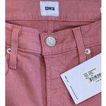 Edwin Pixie 9" Mid Rise Skinny Stretch Jeans in Petal Size 25 x 28 NWT Pink Photo 3