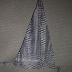 Sandro Paris Black Mesh Panel Knee Length Dress Photo 3