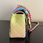 Graffiti Vibrant Multiple Color Shoulder Bag Blue Photo 7