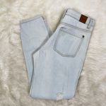 RVCA Women's Jeans Size 27 Denim Mid Rise Narrow Relaxed Fit Distressed Photo 2