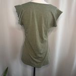 Time and Tru Women's Ruffle Sleeve Tank Green Photo 4
