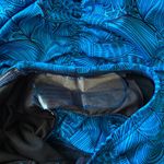 NEW Hydrofinity Chlorine Resistant Leafy Lines One Piece Swimsuit Blue Size 10 Photo 7