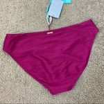 Sea Level Casablanca High Leg Mid Rise Bikini Bottom Ruby 8 Red Photo 5