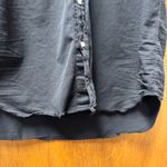 Frank & Eileen  Mary Shirtdress Famous Denim Distressed Dress Black Large Photo 4