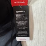 Speedo  Race Endurance+ Black One-Piece Swimsuit Axcel Cross-Back Design NWT 8 Photo 6