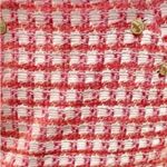 Brooks Brothers Y2K Tweed Boucle Plaid A-line Mini pink Orange White Skirt M Photo 9
