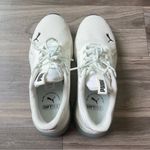 Puma Women’s Sneakers White & Green Size 8 Like New Photo 2