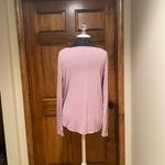 Loft ❤️  Boatneck Lavender Long Sleeve Tee Shirt Top Photo 1