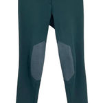 Mackage  Gigi Leather‎ Patch Ponte Knit Legging Pants Teal Green Size 8 Photo 0