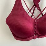 Victoria's Secret  Sport Maroon Lightweight Strappy Sports Bra Photo 7
