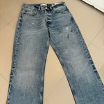 ZARA NEW‼️  FULL LENGTH LOW WAIST TRF BOYFRIEND JEANS SIZE 4 Photo 17