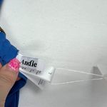 ANDIE NWT Swim The Scala Top Flat Strapless Horizon Blue Size Large L NEW Photo 8