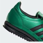 Adidas  SL 72 OG womens athletic shoes metallic green black JH7238  Photo 5
