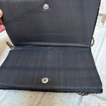 BEAUTIFUL Vintage Zardozi Embroidery Clutch Bag Black & Gold Velvet Purse Photo 3