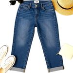 Paige  Kylie Crop Jeans Size 30 Medium Wash Slim Straight Cropped Denim Ankle Fit Photo 0