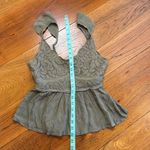 Shyanne Embroidered Flutter Sleeveless Top Photo 5