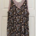 Grace & Lace Tiered Mesh Boho Floral Top Size Medium Photo 6