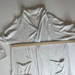 Soft Surroundings Womens Open Front Cardigan Size XL Soft Comfort Cozy Neutral Photo 6