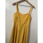 Old Navy  Women’s Yellow Floral Summer Dress Spring Flowy Medium Photo 2