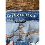 American Eagle Ne(X)t Level Stretch Ripped Distressed Blue Denim Jeans Size 6 Photo 4