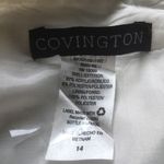 Covington cream colored mini skirt, size 14 Photo 2