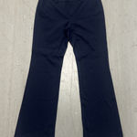 CAbi  Women's Flared Work Pants Navy Blue Size 6 Career‎ Office Trousers Stretch Photo 0