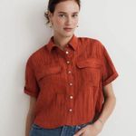 Madewell  Terracotta Shirt Photo 0