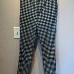 Hollister Women’s Black and White Plaid Stretchy Pants Medium Ultra High Rise Photo 1