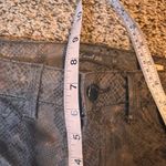 Level 99 Snakeskin Print Ultra Skinny Jeans Gray Animal Print Size 25 Photo 4