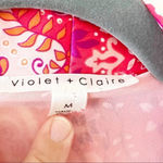 Violet+Claire  Kimono Robe Floral Paisley Pink Size Medium Pink‎ Orange White Photo 2