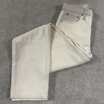 Abercrombie & Fitch Jeans 27 / 4 Womens 90s Straight Faux Leather Ultra High Photo 0