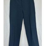 Gap  Cropped Dress Pants Stretch Career Blue Wool Blend Size 6 Photo 0