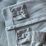 Ralph Lauren Black Label Merino Wool Angora Blend Knit Zip Up Collared Sweater Size M Photo 4