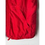 Democracy Vest Women Medium Petite Red Quilted Full Zip Outdoor Vintage Preppy Photo 7