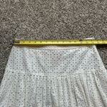 Tory Burch white eyelet lace mini skirt size 2 Photo 8