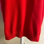 Boden sweater crewneck short sleeves color block XL Red Photo 3