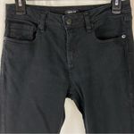 Miss Me Medium Rise Black Ankle Skinny With Distressed Cutouts Women’s Size 28 Photo 4