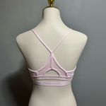 Adidas  Aeroreact Training Light Support Bra | Size: M | Light Pink Photo 3