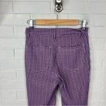 Urban Outfitters Lita Purple Plaid Skinny Pants Size 0 Photo 12