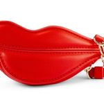 Diane Von Furstenberg Red Lip Coin Purse Photo 1