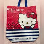 Hello Kitty  Nautical Style Tote in Red, Blue, and White Photo 2